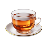 Cup of tea isolated on transparent background png