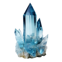 cristal isolado em transparente fundo png