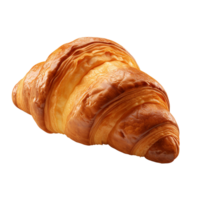 Croissant isolated on transparent background png