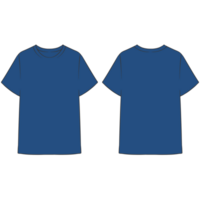 Marine Blau T-Shirt Attrappe, Lehrmodell, Simulation Illustration png