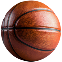 réaliste basketball balle. transparent Contexte png