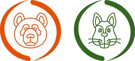 Polar Bear Icon Design vector