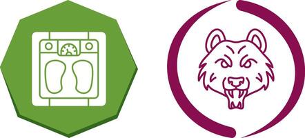 Alpaca Icon Design vector