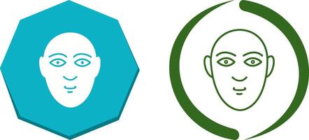 Human Face Icon Design vector