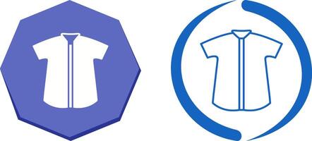 Check Shirt Icon Design vector