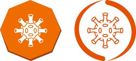 Virus Icon Design vector