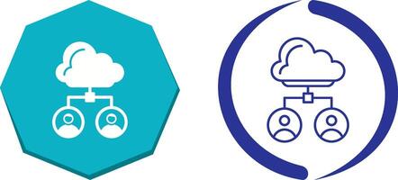 Cloud Icon Design vector