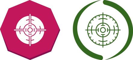 Target Icon Design vector