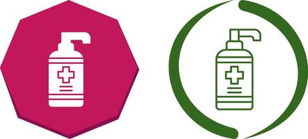 Antiseptic Icon Design vector