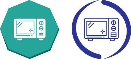 Microwave Icon Design vector