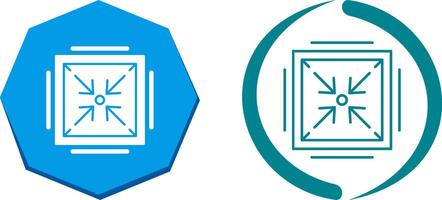 Minimize Icon Design vector