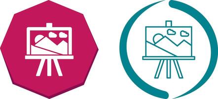 Canvas Icon Design vector