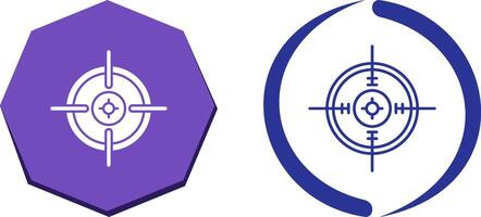 Aim Icon Design vector