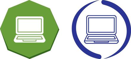 Laptop Icon Design vector