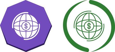 Globe Icon Design vector