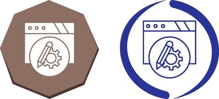 Setting Icon Design vector