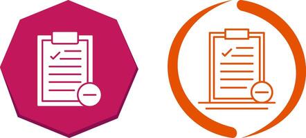 Remove Icon Design vector