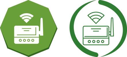 Wifi Router Icon Design vector