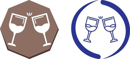 Wine Icon Design vector