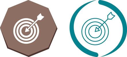 Goal Icon Design vector