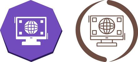 Worldwide Icon Design vector