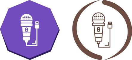 Microphone Icon Design vector