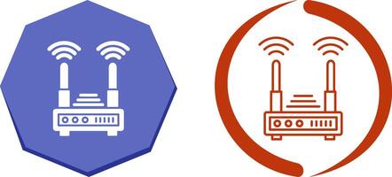 Router Icon Design vector