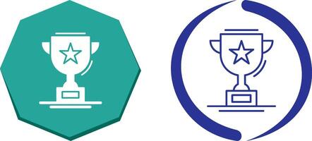 Trophy Icon Design vector