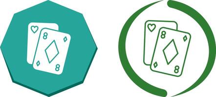 Poker Icon Design vector