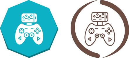 juego controlador icono diseño vector