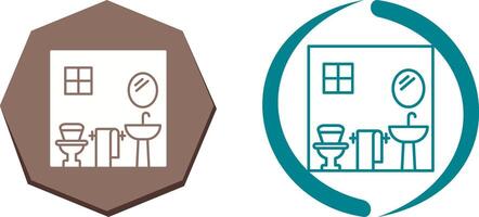 Bathroom Icon Design vector