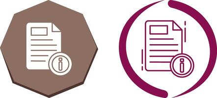 Document Icon Design vector