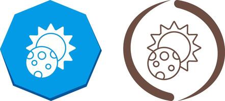 Eclipse Icon Design vector