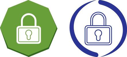 Lock Icon Design vector