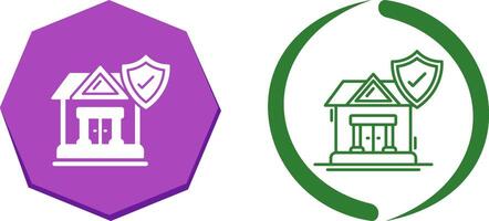 House Protection Icon Design vector