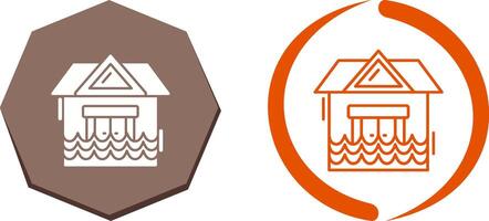 Natural Disaster Icon Design vector