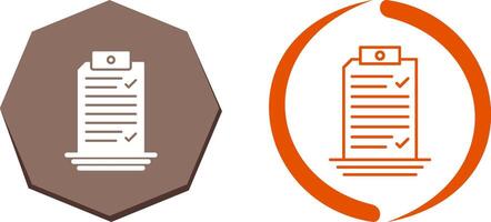 Check List Icon Design vector