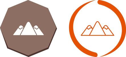 Mountain Icon Design vector