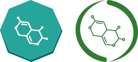 Molecule Icon Design vector