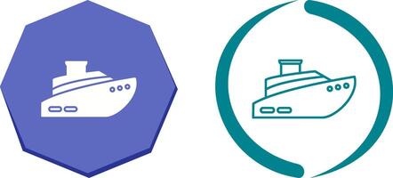 Ship Icon Design vector