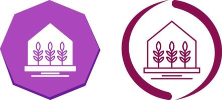 Farm House Icon Design vector