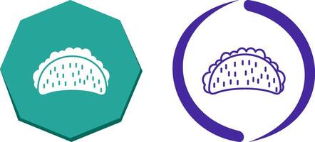 Tacos Icon Design vector