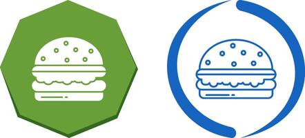 Burger Icon Design vector