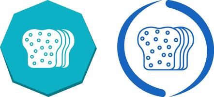Bread Icon Design vector