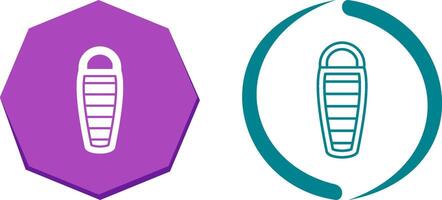Sleeping Bag Icon Design vector