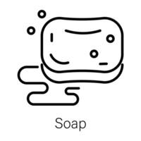 Trendy Soap Concepts vector