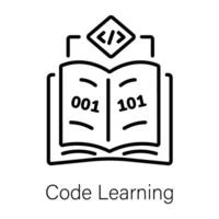 de moda código aprendizaje vector