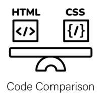 de moda código comparación vector