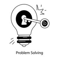 Trendy Problem Solving vector