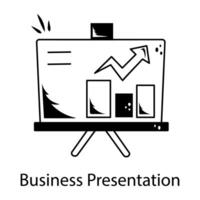 Trendy Business Presentation vector